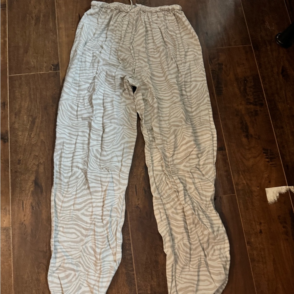 Zebra Print Lounge Pants